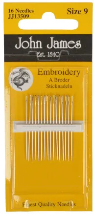 John James Broderinål Str. 9 - 16 stk