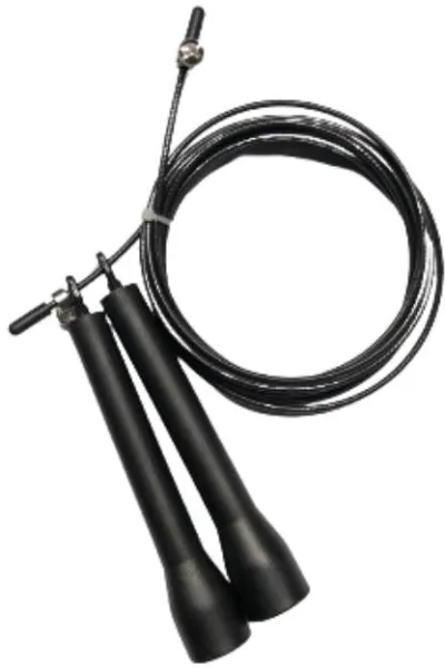 Odin svart stålvajerhopprep