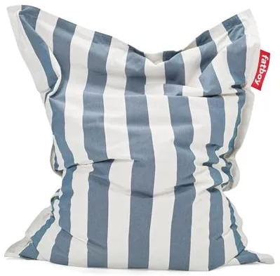 Fatboy Original Utendørs Saccosekk Stripe Ocean Blue